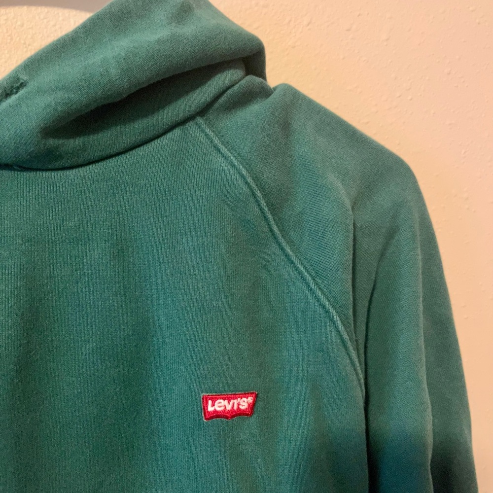 Green Levi’s Hoodie